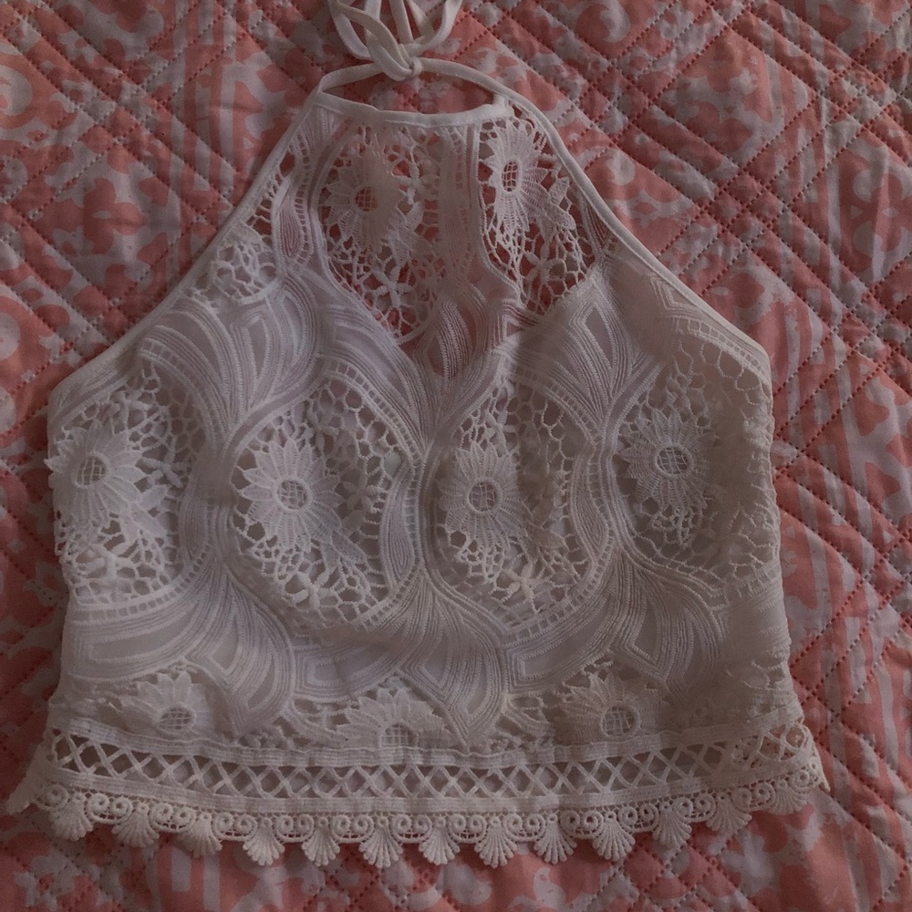 Lace Halter top